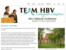 Tablet Screenshot of conf2011.teamhbv.org